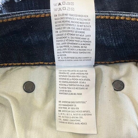 American Eagle Outfitters Extreme Flex 4 Jean Mens 32 x 32 Distressed - Picture 10 of 10